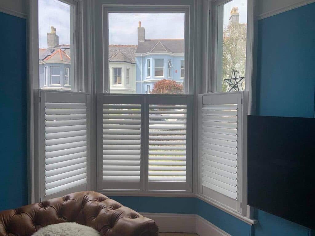 Shutters in a living room