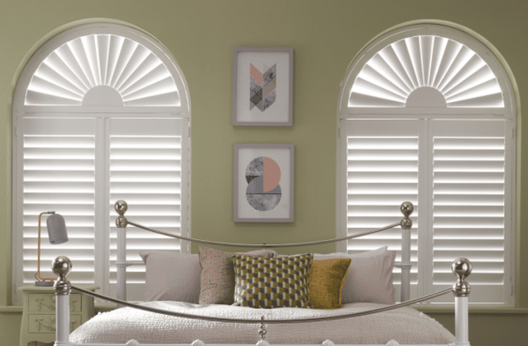 special shaped shutters in Exeter